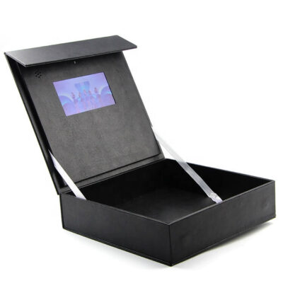 4.3 inch PU leather video box
