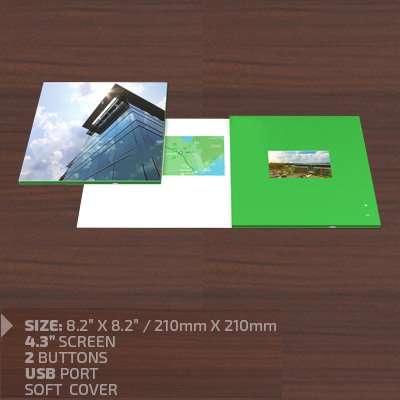 Smart Import Video Marketing Brochures from China