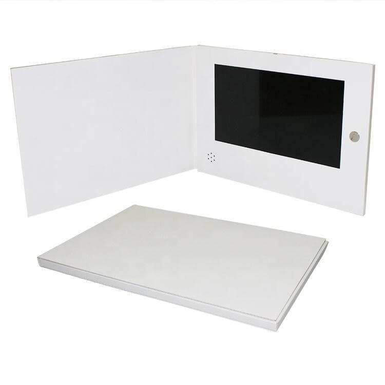 7 inch Blank Video Brochure Card