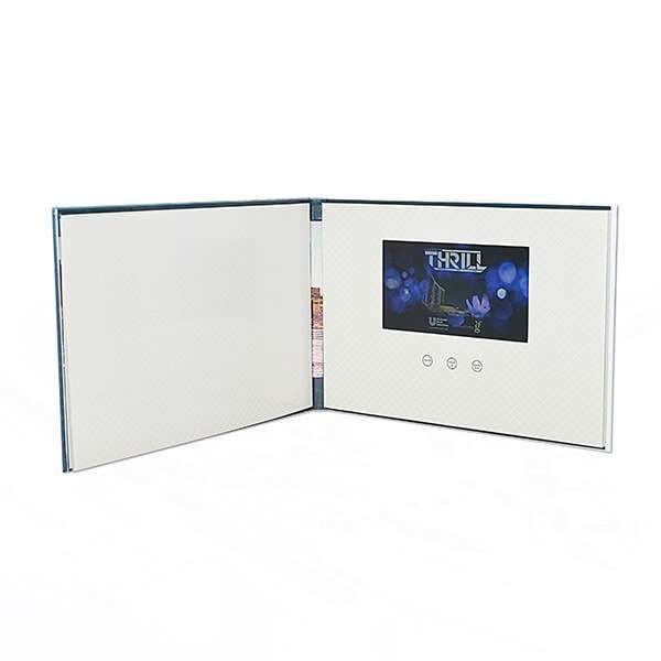 Promotional 4.3'' Screen Video Brochure with Hard Cover