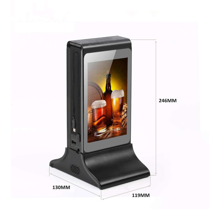 7'' LCD WiFi Android Table Top Ads Player FYD835S