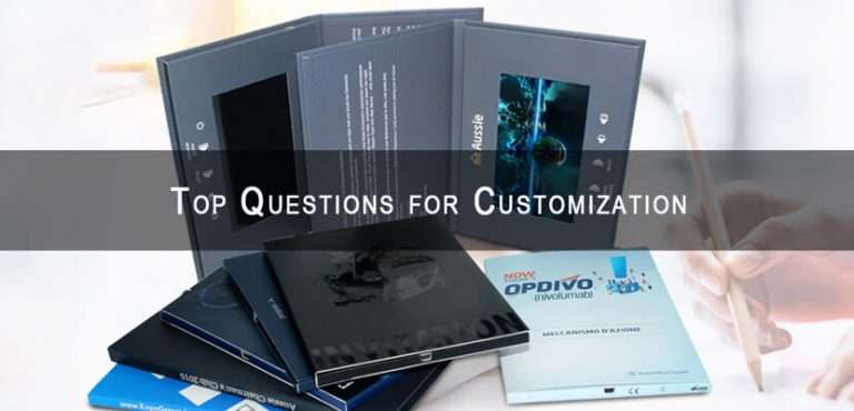 Questions About Custom LCD Video Brochures