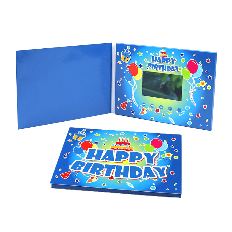 Personalized 4.3'' LCD Video Greeting Card for Christmas Gifts